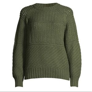 Time and Tru Women’s Mixed Stitch Sweater